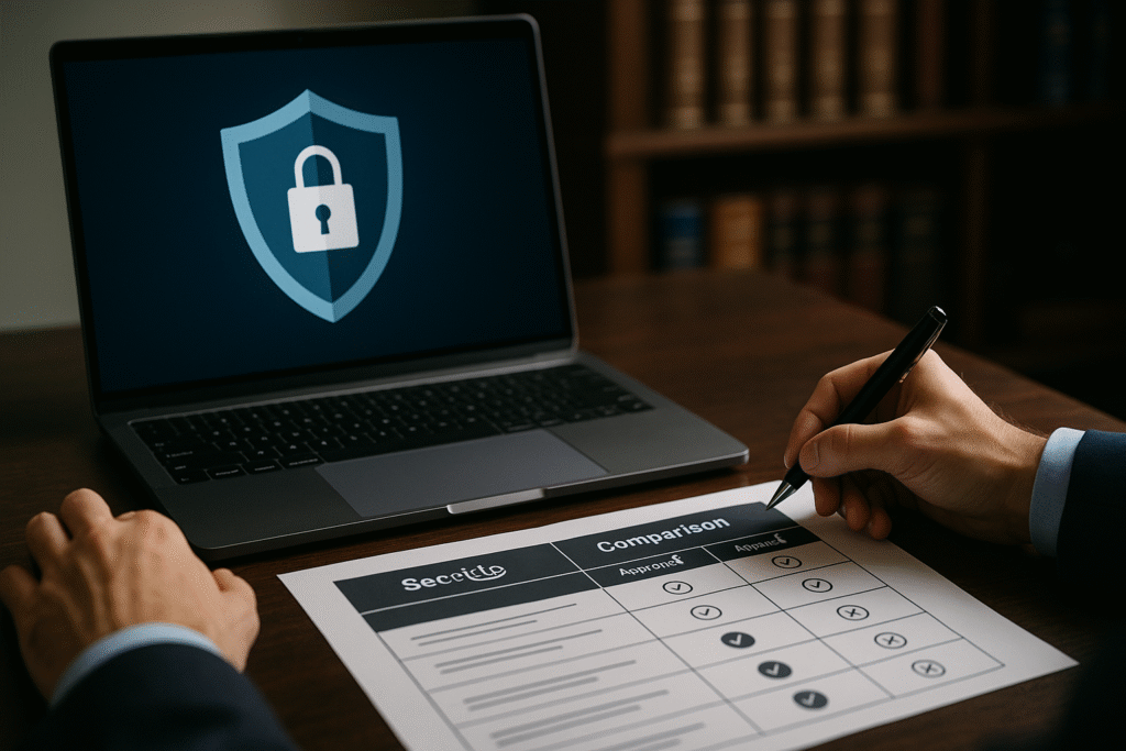 Comparativo de Abordagens de Segurança para Sites WordPress: Escolhendo a Melhor Medida para Seu Escritório de Advocacia