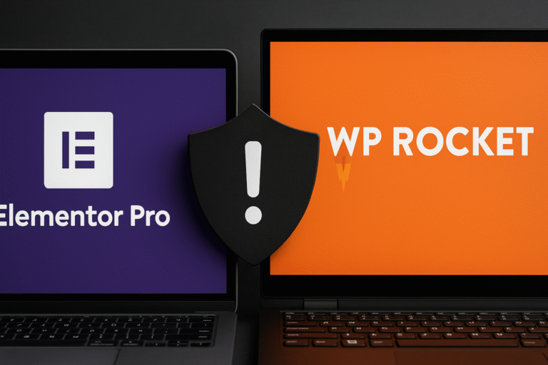 Vulnerabilidades de Plugins WordPress: Comparativo entre Elementor Pro e WP Rocket